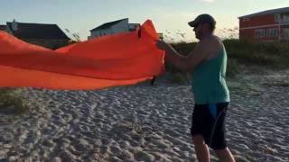 How to inflate a Lamzac (Dumbo) air lounger like a pro