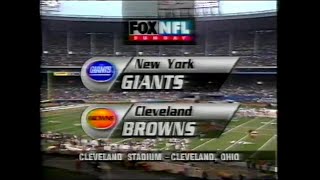 NC's NY Giants Video Vault: 1994 @ The Ceveland Browns