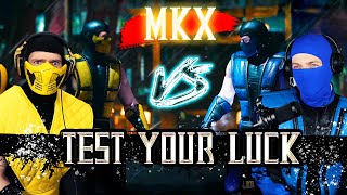 Scorpion VS Sub-Zero Test Your Luck MKX! | MK11 PARODY!