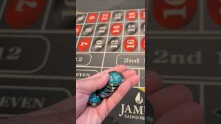 WIN $100 on 1 spin ! #roulette #gambling #casino