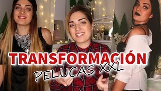 TRANSFORMACIÓN con PELUCAS XXL | 2 ESTILOS TOTALMENTE DIFERENTES