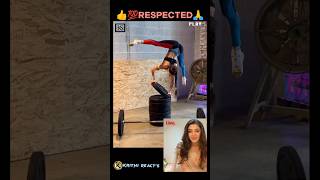 KrithiShetty-Reacts/Respect Reaction Clips #ytshorts #krithishetty #reaction #live #shorts