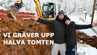 VI GRÄVER UPP HALVA TOMTEN | TEAM LOST HITTAR HEM - DEL 4