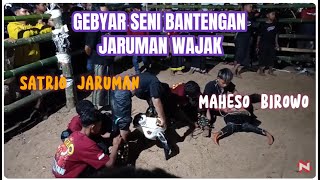 LIVE SENI BANTENGAN SATRIO JARUMAN DAN SATRIO BIROWO