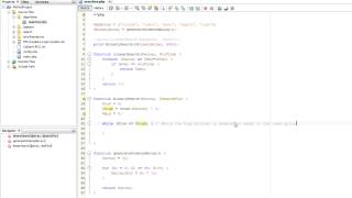 NetBeans PHP Tutorial - Binary Search #15