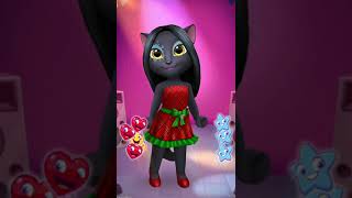 [ My talking angela ] cat piekunia He is dancing 🐈‍⬛💃