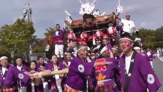 渡御巡幸 坂根太鼓台 龍田大社～三郷町役場