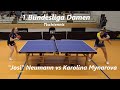 Josephina Neumann vs Karolina Mynarova | 1.Bundesliga Damen