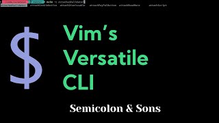 Vim's Versatile CLI