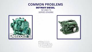 Common Problems in Detroit Diesel 92 and 71 series Engines- ProDieselParts