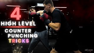 4 HIGH LEVEL Boxing Counter Punching Tricks