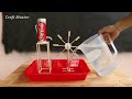 making amazing automatic waterwheel from bamboo and coca cola