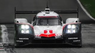 2017 Porsche 919 Hybrid LMP1 Sound - Accelerations, Fly Bys \u0026 Night Scenes!