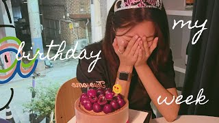 VLOG 나의 생일주간🎂❤️| 기념일 장소 강추| 압구정 와인바 | 한남동 해피벽돌푸드 |  용산 뇨끼 맛집 | 가로수길 맛집 | 데이트 추천 | 덩크 언박싱 | 후암동 카페