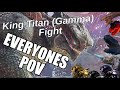 FULL 3 PERSON - POV Ark Survival Evolved King Titan (Gamma) Boss Fight