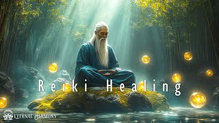 Reiki Healing Ambience | Remove Negative Energy, Cleanse Aura \u0026 Restore Body | 528Hz