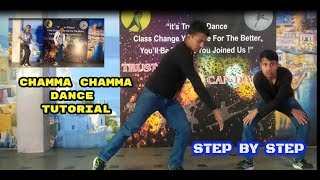 Chamma Chamma Dance Tutorial | Easy Hip Hop For Beginners | Step By Step | Choreography By Dzone