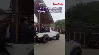 Meghalaya: VPP shows off traditional winnower with party name ahead of results