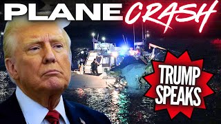 PLANE CRASH! Washington. TRUMP SPEAKS. Search. 67 DEAD. Police. LIVE.