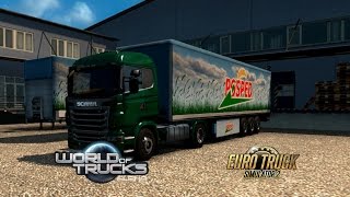 WORLD OF TRUCKS #001 (Part 1) - Peanut Butter for Dijon (Euro Truck Simulator 2 Online Delivery)
