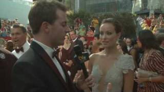 Primetime Emmy 61 Red Carpet Interview - Olivia Wilde