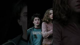 Did You Know About This Mistake In Harry Potter ? #Shorts