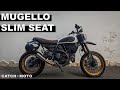 Mugello Slim Seat and X Frame Side Panels | Ducati Scrambler Desert Sled