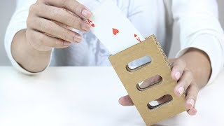 AMAZING Magic Tricks & You Can Make From Cardboard