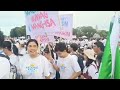 omg heto na dagsa na ang mga tao sa inc national peace rally duterte dds vpsara