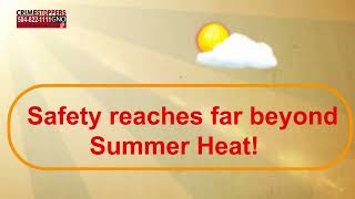 Crimestoppers GNO Summer Safety - Builled
