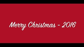 Merry Christmas 2016 - Video Christmas Card | BabesInHairland.com