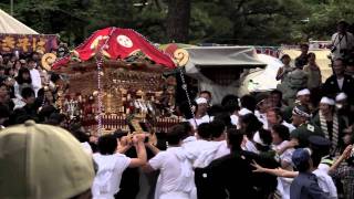 三条祭りの舞い込み