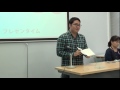 全国大学ビブリオバトル2015 城西大学予選会 2015 10 02 bブロック（準チャンプ） 丸山さん（現代政策）