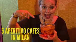 5 APERITIVO CAFES IN MILAN/ Find out what all the locals do for a cheap dinner.