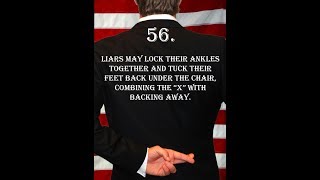 Deception Tip 56 - Ankles Backing Away - How To Read Body Language