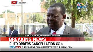 PCS Mudavadi: I think the President has made a very good account of today's #StateOfTheNation.