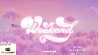 TAEYEON 태연 'Weekend' INSTRUMENTAL