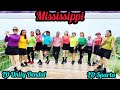 Mississippi Line Dance//Demo by Dendal-Sparta//Choreo by Djufri Djafar ILDI (INA).