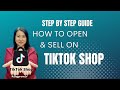 [FULL TUTORIAL] How To Sign Up TikTok Shop & Start Selling