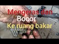 Vega r mesin panas knalpot keluar asap putih part ( 2 )