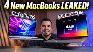 4 New MacBooks LEAKED - Game OVER, Windows..