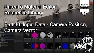 Material Editor Reference 43 - Input Data - Camera Position, Camera Vector