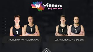 Winners Beach Volleyball. Men. P. Horodiuk / V. Maksymovych - D. Kharchenko / S. Zalizko  27.02.2025