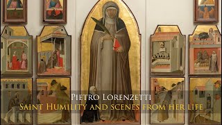 Pietro Lorenzetti - Saint Humility and scenes from her life