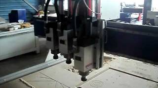 OMNI1325MHC Series CNC router.AVI