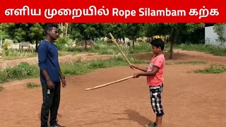 Silambam / Rope silambam / Part 4 / Basics \u0026 advanced