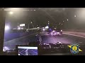 Video shows man swerving, crashing car on I-94 during MSP chase