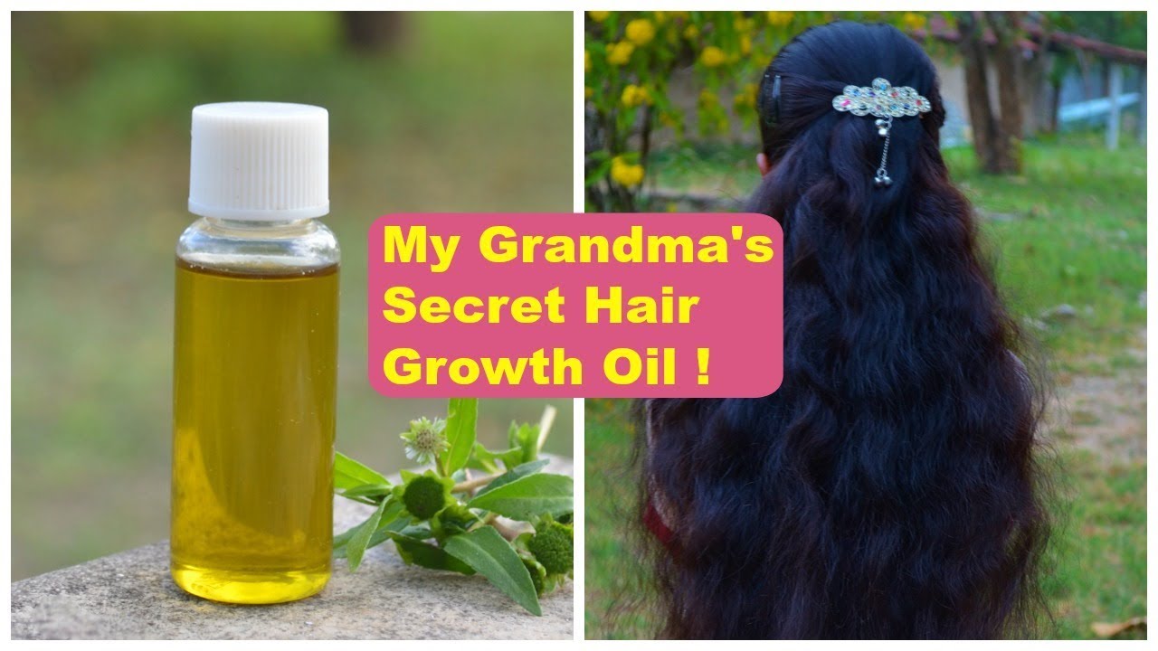 My Grandma's Secret Hair Growth Oil Recipe For Super Fast Hair Growth ...