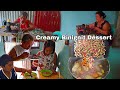 A Busy Day In The Village | Cooking Creamy Binignit Dessert For Snacks