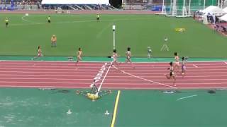 2019沖縄インターハイ陸上　女子400ｍ準決勝1～3組